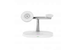 China Fast ABS Wireless Charging Stable Current Magnetic Apple 3 In 1 Charging Stand supplier