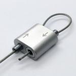 Natural Anodized Looping Cable Gripper Aircraft Stainless Steel Cable for sale