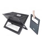 SGS 45cm dia Portable Folding Bbq Grill / Metal Charcoal Grill Easy Set Up for sale
