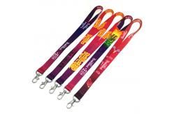 China Custom Lanyard Heat Transfer Printed Lanyards with Logo for Advertising and Promotions supplier