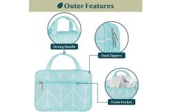 China Waterproof Lightweight Durable Lager Capacity Toiletry Bags With Handle supplier