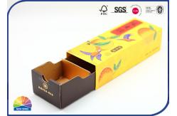 China Printed Corrugated Paper Sliding Drawer Box Biscuits Gift Package supplier