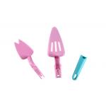 Colorful Removable Triangle Cake Spatula Mobile Cake Making Tool For Home Baking for sale