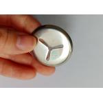 SS304 Round Type Speed Clips Washer For Fixing 3mm Insulation Weld Pins for sale