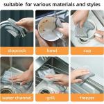 KILINE Double Sided Nylon Kitchen Cleaning Towel Non-Stick Oil Bamboo Fiber and Silver Wire Durable and Easy to Clean for sale