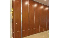 China Hotel Fireproof Sliding Soundproof Movable Partition Walls Up To 4000mm Height supplier