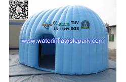 China Blue Oxford Fabric Inflatable Tent / Inflatable Exhibition Tent for Promotion supplier