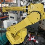 50kg Payload Used FANUC Robots For Industrial Dispensing , Machine Loading , Material Handling