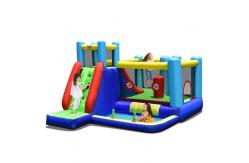 China Custom Jumping Bounce House Inflatable White Bouncy Castle For Kids supplier