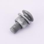 Round Head Square Neck Carriage Bolts Black Finish DIN 603 Carbon Steel Grade 6.8 for sale