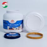 Wholesale 4000ml High Volume PET Plastic Jar Container with Screw Cap for Health Supplements and Milk Powder for sale