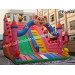 Outdoor Durable Cute Inflatable Commercial Inflatable Slide, jumping slide for rental for sale