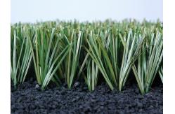China FIFA Approved PE Artificial Turf For Soccer Fields 1.5mm Pile Width supplier