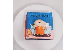 China Gloss Matt Lamination Soft Fabric Cloth Book Kid Children Quiet Book Printing supplier