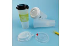 China Logo Customized 24g 0.7L Disposable Bubble Tea Cups supplier