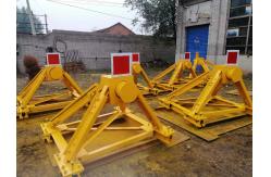 China Rail Sliding Stopper Mechanical Buffer Railway Car Buffer wheel chocks rail car stopper supplier