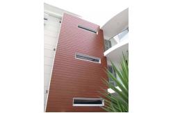 China Esay To Install  PS Panel 3D Wood Fluted PS Wall Panel Exterior supplier