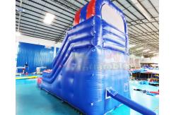 China Plato Children Castle Bounce House Inflatable Water Slide With Pool supplier
