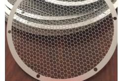 China Precision Electronics Perforated Metal Mesh Ultra Fine 0.04mm Hole supplier