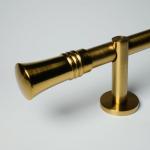 KIEI EP-042 Curtain Rod Hot Sale Luxury Adjustable Wholesales Hardware Precision Manufacturing Simple Style for sale