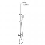 Brass Bathroom Hand Shower Set With Slide Bar 3 Function for sale