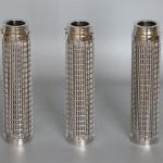 SS304/316 60mm Dia Pleated Filter Element For Fluid Filtration for sale
