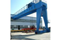 China 40t Double Beam Rubber Tyred Gantry Marble Port Container Lifting Equipment supplier