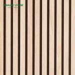 2400*600*21 mm Standard Size Polyester Fiber Wooden Acoustic Panel for Modern Design for sale