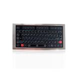 Robust 77 Keys Industrial Membrane Keyboard Black Color Russia Layout for sale