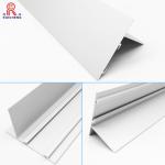 Mill Finish Balcony Aluminum Tile Trim Extrusion Profile With Weep Hole for sale