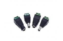 China 2.5MM Diameter DC Power Plug Adapter 12V Female Male connector supplier