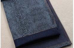 China 11oz 3 1 rht Snake Skin Print Elastic Stretchy Jeans Material supplier