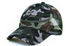 China 100% Polyester Mesh Unisex Adjustable Sport Casual Cap supplier