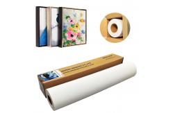 China 24'' / 36'' Pigment Inkjet Large Format Art Aqueous Matte Blank Cotton Canvas supplier