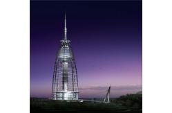 China Galvanization 120m Gsm Tv Antenna Broadcast Towers supplier