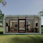 Premium White Prefab Office Pod Apple Capsule Homes Modern Retreat for sale