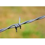 Use Of Prison Walls Single Strand Stainless Steel Barbed Wire Price Per Roll for sale