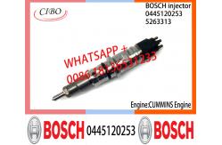 China BOSCH 0445120253 5263313 Neutral Fuel Injector Assembly 0445120253 5263313 For CUMMINS supplier