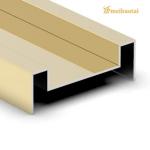 Color Profile M U L T V A Stainless Steel Tile Trim T6x8 Feet Rustproof for sale