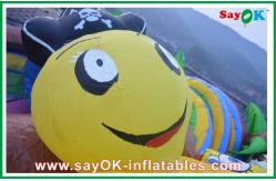 China 0.55mm PVC Inflatable Bounce , Logo Printing Inflatable Bouncy Castle supplier