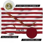 US Navy Jack Flag 3x5' Knitted Polyester Outdoor Canvas Header And Grommets for sale
