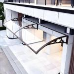 Factory price Customizable PC Canopy Solid Polycarbonate Sheets for Design Flexibility and Light Transmission for door or windows for sale