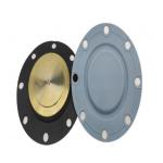 Black NBR PTFE Rubber Diaphragm For Metering Equipment Alkali Resistance for sale
