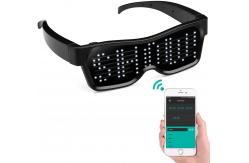 China Bluetooth Appled LED Glasses Party Programmable Message Animation DIY supplier