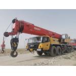 80 Tons Mobile Truck Crane with High Operating Efficiency and 50 Meters Max Working Height for sale