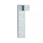Cyber Lock Five Door Steel Locker Metal Employee Locker Gym Locker