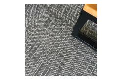 China Gray Commercial Modular Carpet Nylon Fiber With PVC Backing supplier