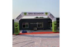 China 3m Outdoor Inflatable Finish Line Arch Customize Logo With Air Pump supplier