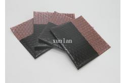 China Shiny Two Layer Black Conductive Bag , 4x6 Black Metallic Bubble Mailers supplier