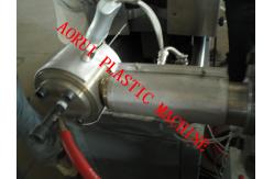 China Full Automatic Plastic Pipe Extruder , Single Wall Corrugated Pipe Extruder supplier